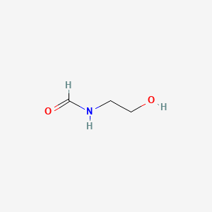N-(2-Hydroxyethyl)formamide chemical structure (CAS 693-06-1)