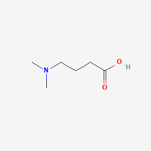 4-(Dimethylamino)butanoic acid chemical structure (CAS 693-11-8)