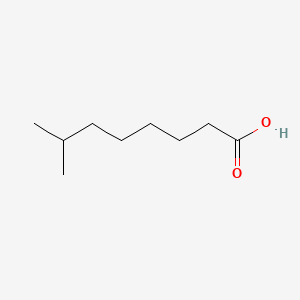 7-Methyloctanoic acid chemical structure (CAS 693-19-6)