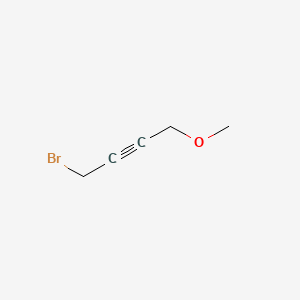 1-Bromo-4-methoxybut-2-yne chemical structure (CAS 693-26-5)