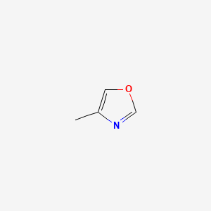 4-Methyloxazole chemical structure (CAS 693-93-6)
