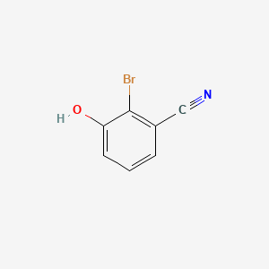 2-Bromo-3-hydroxybenzonitrile chemical structure (CAS 693232-06-3)