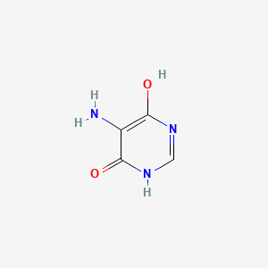 5-Amino-4,6-dihydroxypyrimidine chemical structure (CAS 69340-97-2)
