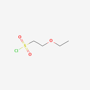 2-Ethoxyethanesulfonyl chloride chemical structure (CAS 69371-75-1)