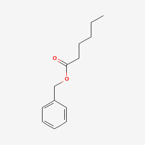 Benzyl hexanoate chemical structure (CAS 6938-45-0)