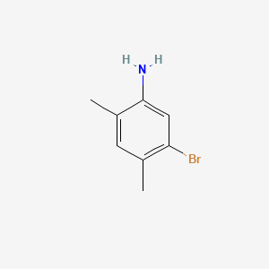 5-Bromo-2,4-dimethylaniline chemical structure (CAS 69383-60-4)