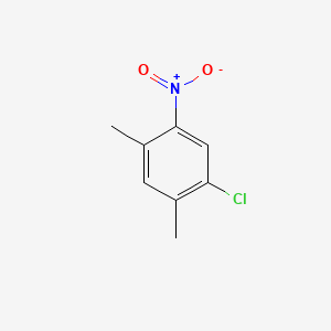 1-Chloro-2,4-dimethyl-5-nitrobenzene chemical structure (CAS 69383-68-2)