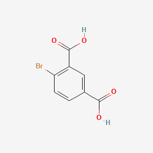 4-Bromoisophthalic acid chemical structure (CAS 6939-93-1)