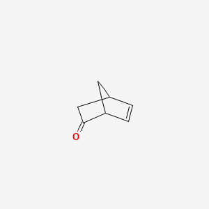 Bicyclo[2.2.1]hept-5-en-2-one chemical structure (CAS 694-98-4)