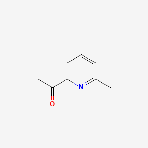 2-Acetyl-6-methylpyridine chemical structure (CAS 6940-57-4)