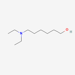 6-(Diethylamino)hexan-1-ol chemical structure (CAS 6947-12-2)