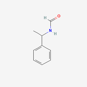 N-(1-Phenylethyl)formamide chemical structure (CAS 6948-01-2)