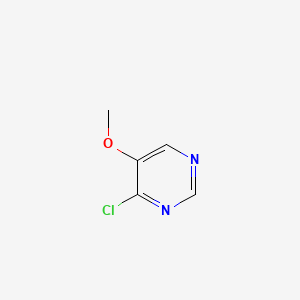 4-Chloro-5-methoxypyrimidine chemical structure (CAS 695-85-2)
