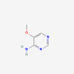 5-Methoxypyrimidin-4-amine chemical structure (CAS 695-86-3)