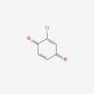 2-Chlorocyclohexa-2,5-diene-1,4-dione chemical structure (CAS 695-99-8)