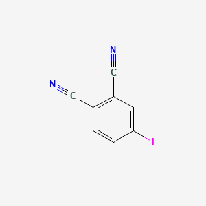 4-Iodophthalonitrile chemical structure (CAS 69518-17-8)