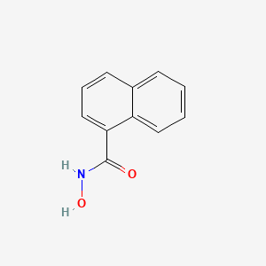 N-Hydroxy-1-naphthamide chemical structure (CAS 6953-61-3)