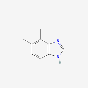 4,5-Dimethyl-1H-benzo[d]imidazole chemical structure (CAS 69557-55-7)