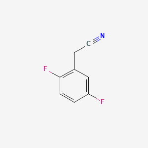 2,5-Difluorophenylacetonitrile chemical structure (CAS 69584-87-8)