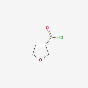 Tetrahydrofuran-3-carbonyl chloride chemical structure (CAS 69595-02-4)