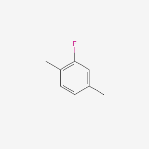 2-Fluoro-1,4-dimethylbenzene chemical structure (CAS 696-01-5)