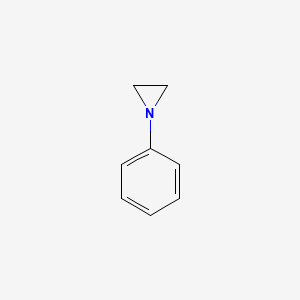 1-Phenylaziridine chemical structure (CAS 696-18-4)