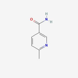 6-Methylpyridine-3-carboxamide chemical structure (CAS 6960-22-1)