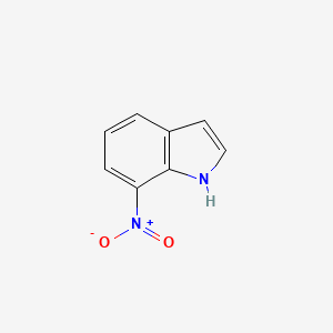 7-Nitro-1H-indole chemical structure (CAS 6960-42-5)