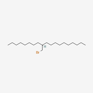 9-(Bromomethyl)nonadecane chemical structure (CAS 69620-20-8)