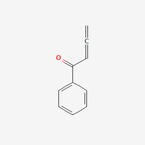 1-Phenylbuta-2,3-dien-1-one chemical structure (CAS 69626-39-7)