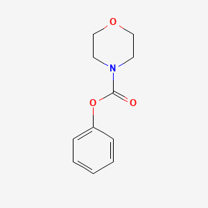 Phenyl morpholine-4-carboxylate chemical structure (CAS 69630-20-2)