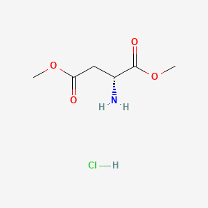 H-D-Asp(OMe)-OMe.HCl chemical structure (CAS 69630-50-8)