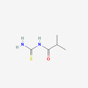 N-Carbamothioylisobutyramide chemical structure (CAS 6965-58-8)