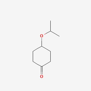 4-Isopropoxycyclohexanone chemical structure (CAS 69697-46-7)