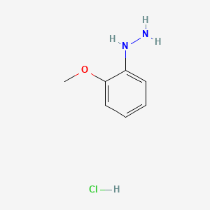 2-Methoxyphenylhydrazine Hydrochloride chemical structure (CAS 6971-45-5)