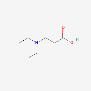 3-(Diethylamino)propanoic acid chemical structure (CAS 6972-41-4)