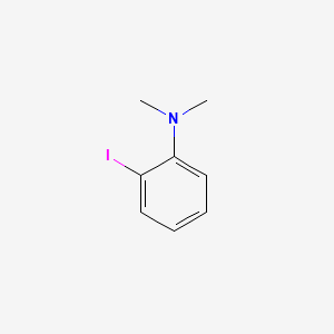 2-Iodo-N,N-dimethylaniline chemical structure (CAS 698-02-2)