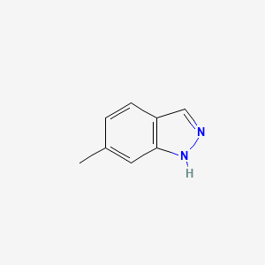 6-Methyl-1H-indazole chemical structure (CAS 698-24-8)