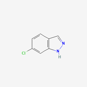 6-Chloro-1H-indazole chemical structure (CAS 698-25-9)