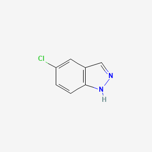 5-Chloro-1H-indazole chemical structure (CAS 698-26-0)