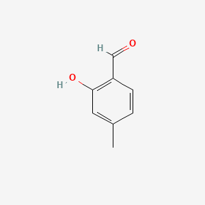 2-Hydroxy-4-methylbenzaldehyde chemical structure (CAS 698-27-1)