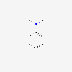 4-Chloro-N,N-dimethylaniline chemical structure (CAS 698-69-1)