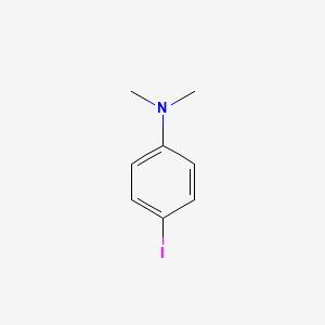 4-Iodo-N,N-dimethylaniline chemical structure (CAS 698-70-4)