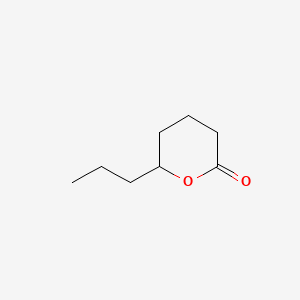 δ-Octanolactone chemical structure (CAS 698-76-0)