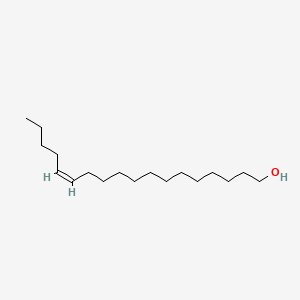 cis-13-octadecenol chemical structure (CAS 69820-27-5)