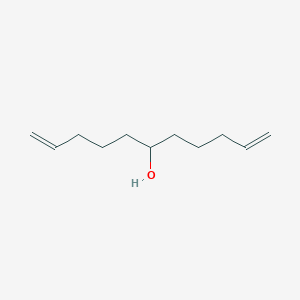 Undeca-1,10-dien-6-ol chemical structure (CAS 69856-80-0)