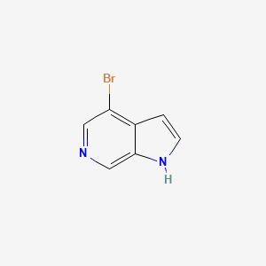 4-Bromo-1H-pyrrolo[2,3-c]pyridine chemical structure (CAS 69872-17-9)