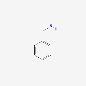 N-Methyl-1-(p-tolyl)methanamine chemical structure (CAS 699-04-7)