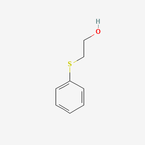 2-(Phenylthio)ethanol chemical structure (CAS 699-12-7)
