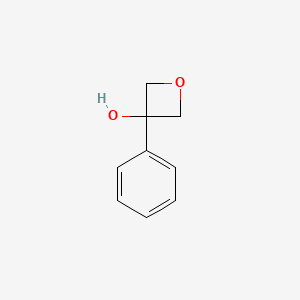 3-Phenyloxetan-3-ol chemical structure (CAS 699-73-0)